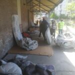 Parque de la Estación: removieron pertenencias y trasladaron a las personas que pernoctaban