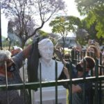 En el Día de la Militancia, emplazaron un busto de Néstor Kirchner en el límite de Villa Soldati y Nueva Pompeya