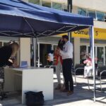 Volvieron los casamientos a la Sede Comunal 5 y se festejan en Plaza Boedo