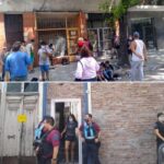 Incendio en una vivienda de Pavón y Pichincha: murió una persona y desalojaron a varias familias por peligro de derrumbe