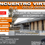 Encuentro virtual por el hospital Grierson