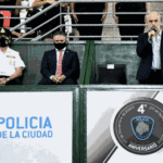 Acto por el 4° aniversario de la creación de la Policía de la Ciudad en Parque Roca