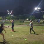 Los parques de Saavedra, la gran sede “fitness” de la pandemia