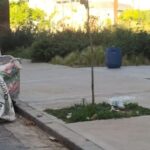 Parque de la Estación: tras el desalojo, continúan las ranchadas