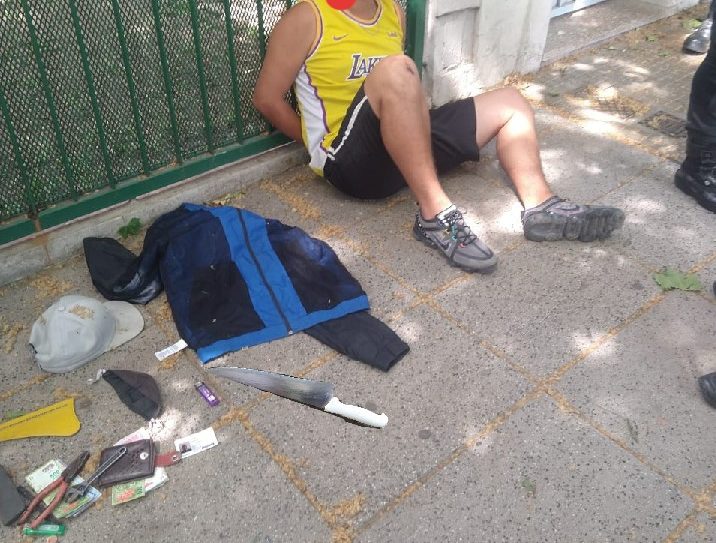 Detuvieron al “Loco del Cuchillo”: un afilador amenazaba vecinos en Saavedra y alrededores