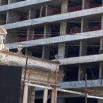 Retomaron obras en las torres del Palacio Roccatagliata