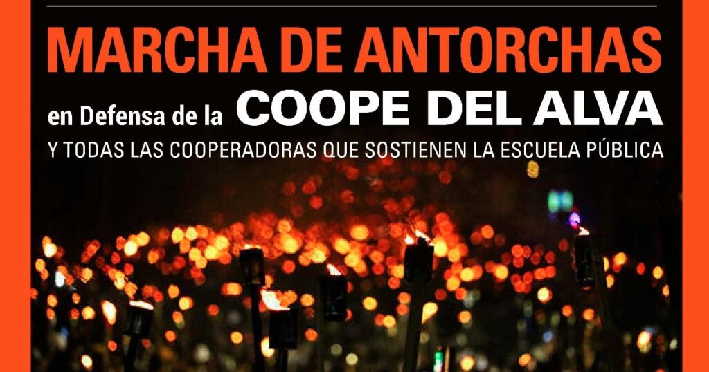 “De día y de noche en defensa de la Coope del Alva”