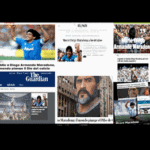 El mundo se conmovió por la muerte de Maradona