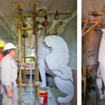 Los leones centenarios de la avenida Rivadavia