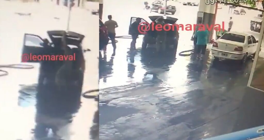 Villa Urquiza: tras ser chocado por una moto, un auto ingresó a un comercio y atropelló a un empleado