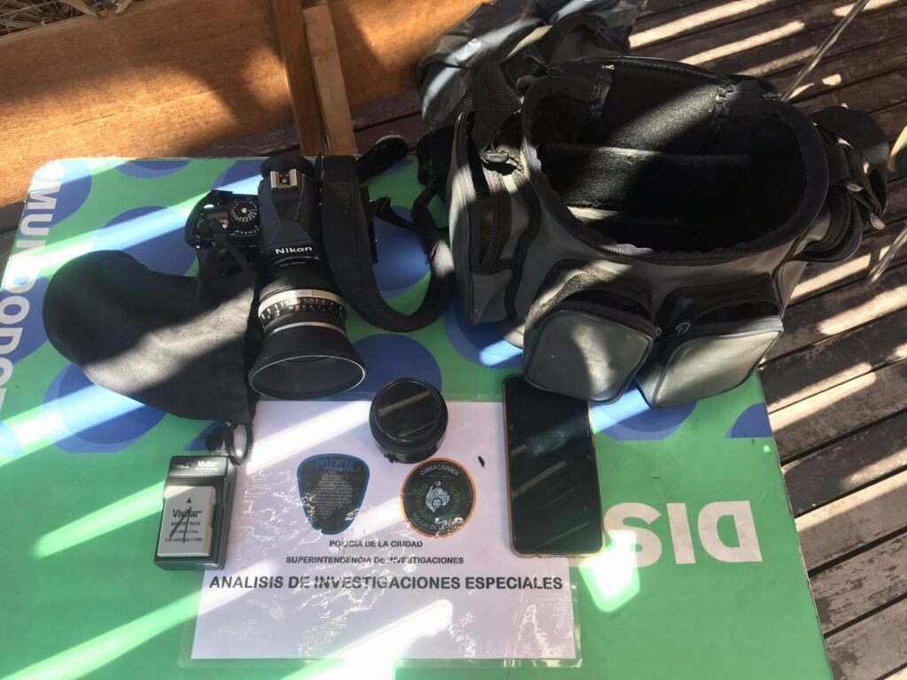 Detienen en Saavedra a un hombre que quiso vender elementos robados