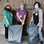 Vecinos del Parque de la Estación se reúnen a hacer mantenimiento: “El Gobierno de la Ciudad no responde a sus obligaciones”