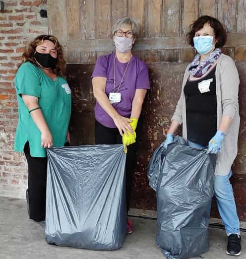 Vecinos del Parque de la Estación se reúnen a hacer mantenimiento: “El Gobierno de la Ciudad no responde a sus obligaciones”