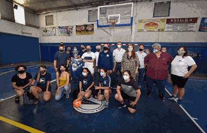 Miguel Mope Eviner participó del cierre anual del programa “Clubes en obra”