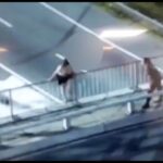 Video: rescatan a una joven que intentó arrojarse desde el puente de General Paz y Balbín