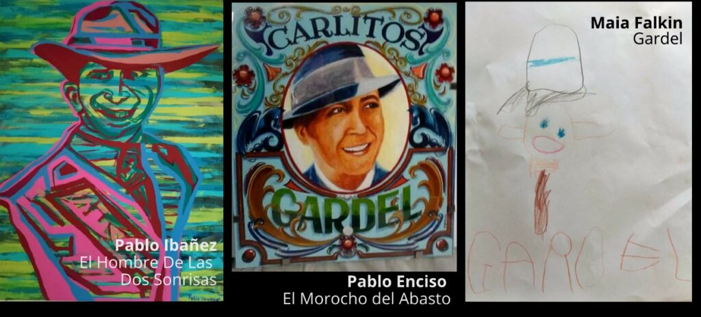 Día Nacional del Tango: el Museo Casa Carlos Gardel hace una exposición online con casi 50 retratos del Morocho del Abasto