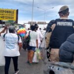 Enfermeros cortaron el Puente Pueyrredón contra despidos y por mejoras salariales