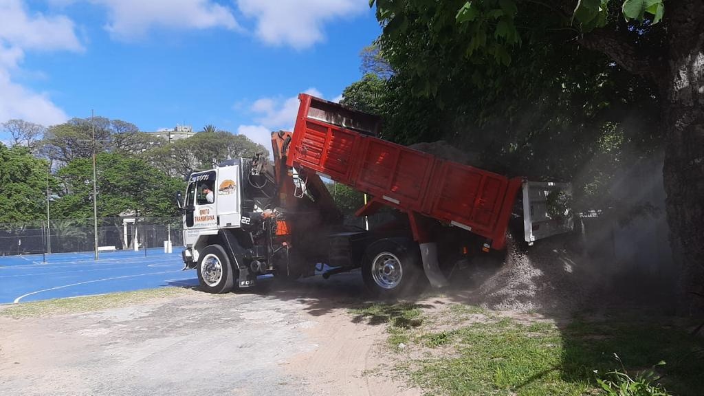Iniciaron obras de reacondicionamiento en el Polideportivo de Parque Patricios