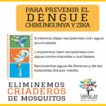 Recomendaciones del CeSAC de Soldati contra el dengue