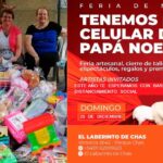 Feria Solidaria en el Laberinto de Chas