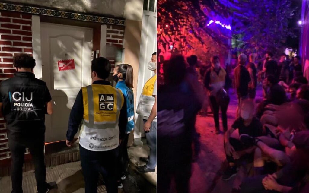 Un relevamiento en redes sociales permitió desbaratar una fiesta clandestina en Villa Ortúzar