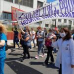 Nueva protesta de trabajadores del Hospital Garrahan por mejoras salariales