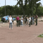 Descontrol en los festejos navideños en Parque Chacabuco