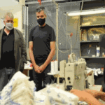 Gustavo Vera visitó el polo textil de Barracas