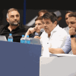 Asamblea informativa en el club Vélez Sarsfield
