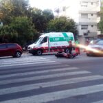 Hubo un choque en Lugones y Huidobro y los vecinos piden un semáforo