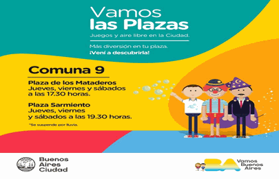 Vuelve Vamos las Plazas a la Comuna 9