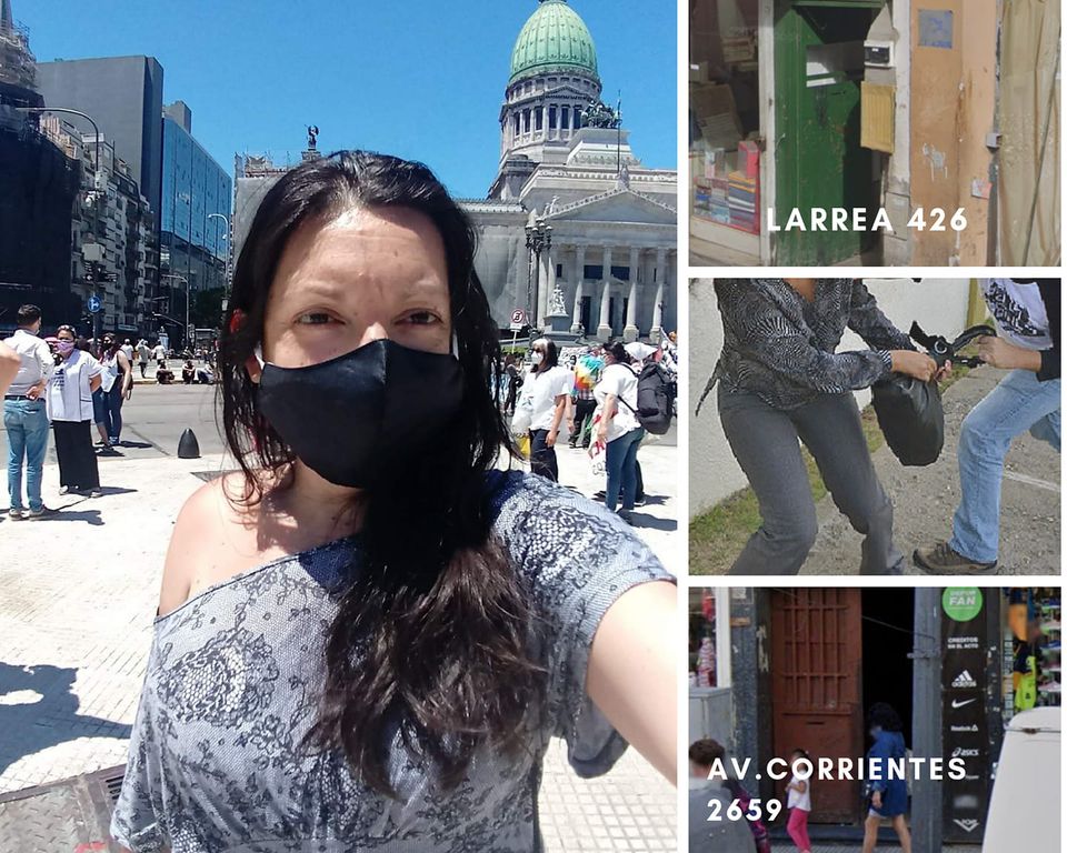 Violento robo a una periodista en Once