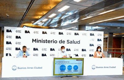 Quirós informó que se vacunarán a mayores de 70 años