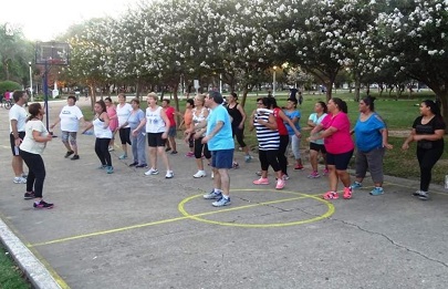 El programa Plazas Activas continua funcionando en la Ciudad