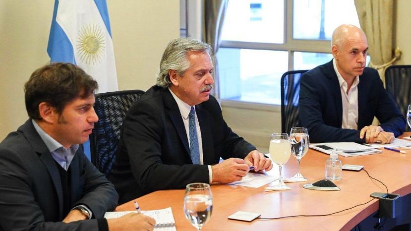 Alberto Fernández se reunirá con Rodríguez Larreta y Kicillof para evaluar posibles restricciones ante el rebrote de casos en el AMBA