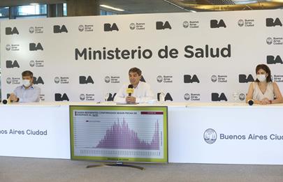 El Ministro de Salud porteño dio información sobre la situación sanitaria