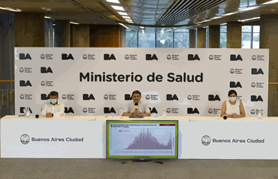 El Ministerio de Salud porteño informó sobre la situación sanitaria