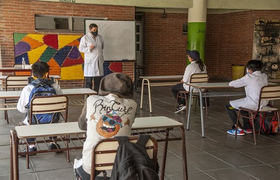 La Ciudad destacó las reuniones con los docentes por la vuelta a clases