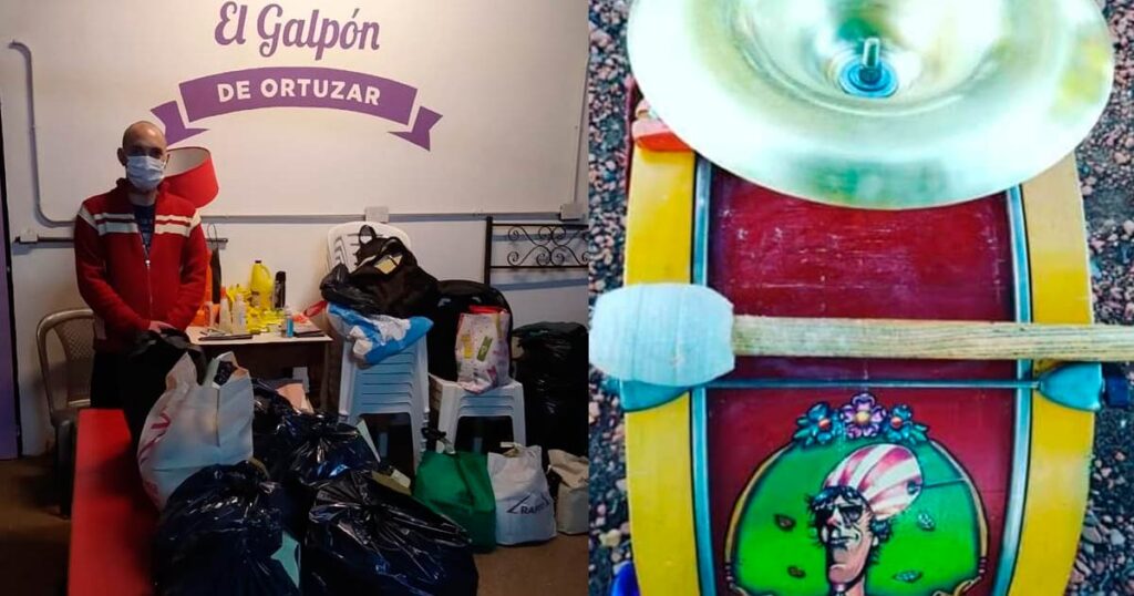 Llamado solidario desde el “Galpón de Ortúzar”