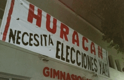 Pedido de elecciones en el club Huracán