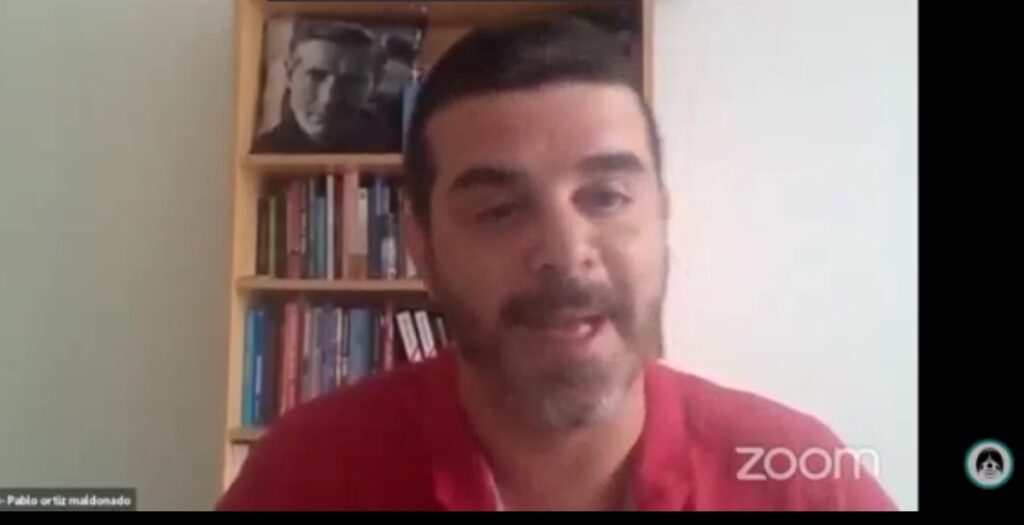 El comunero Pablo Ortiz Maldonado expuso en la audiencia pública sobre Costa Salguero