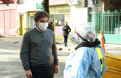 El Ministro Quirós afirmó que están bajando los casos en la Ciudad