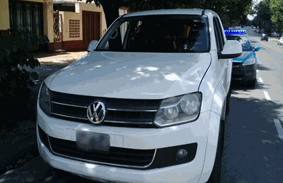 Villa Lugano: Conducía una a camioneta con papeles falsos y fue detenido