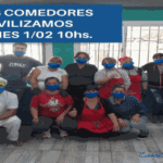 Zavaleteros: “Apoyemos a los comedores comunitarios”