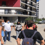 Dirigentes de Vamos Juntos y funcionarios del GCBA recorrieron el barrio Olímpico