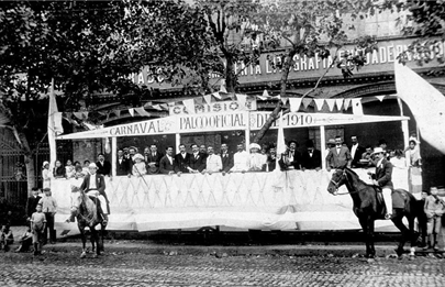 De pie y marchando: Los carnavales en Barracas, por la Junta de Estudios Históricos