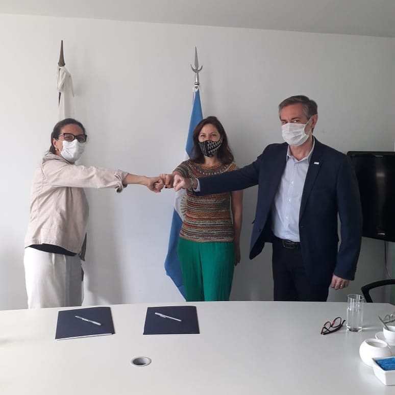 La Comuna 13 y Cruz Roja Argentina Filial Saavedra firmaron un convenio marco de colaboración mutua