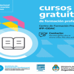 Está abierta la inscripción para los cursos de oficios 2021 CIDAC Barracas