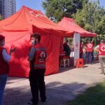La Cruz Roja Filial Saavedra testea a vecinos del Barrio Mitre
