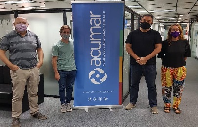 Reunión de los miembros de la Junta Comunal con el ACUMAR